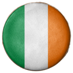 Dipped Oreo with flag of Ireland