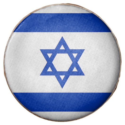Dipped Oreo with flag of Israel (Front)
