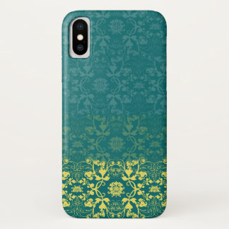Dipped Vintage Elegant Chic Damask Lace Florals iPhone X Case