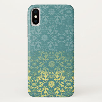 Dipped Vintage Elegant Chic Damask Lace Florals iPhone X Case