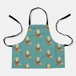 dippy egg chicken shaped egg cup fun apron