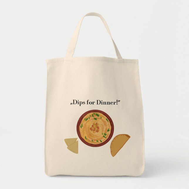 Dips for Dinner! Tote Bag (Front)
