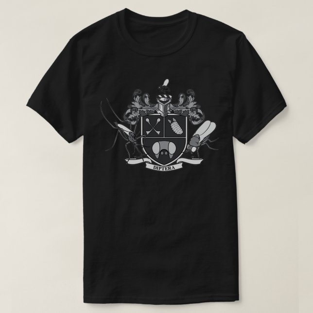 Diptera coat of arms T-Shirt (Design Front)