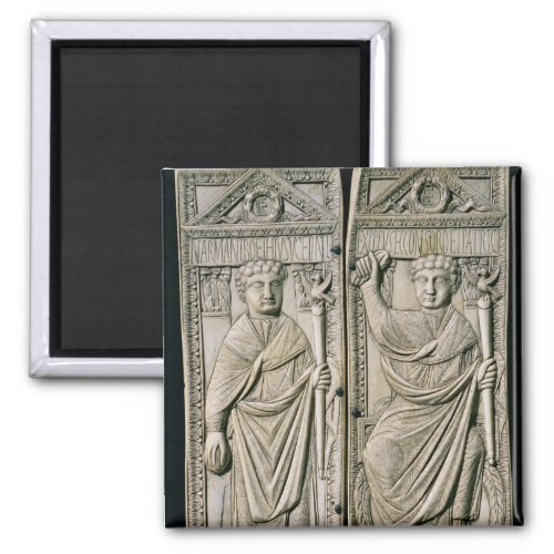 Diptych of Boethius  Consul in 487 AD Magnet