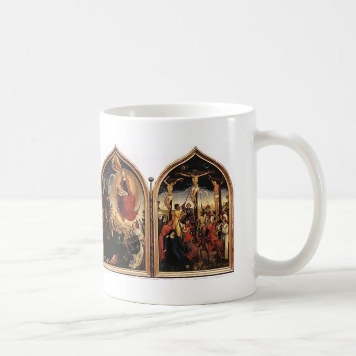 Diptych of Jeanne of France by Rogier van Weyden Coffee Mugs