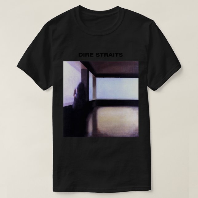 Dire Straits 1978 Debut   T-Shirt (Design Front)
