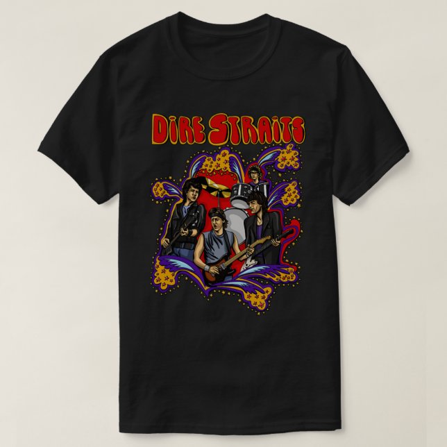 Dire Straits (2) T-Shirt (Design Front)