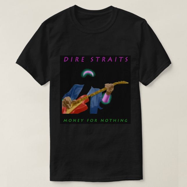 Dire straits colection - logo- Limited Edition  Pe T-Shirt (Design Front)