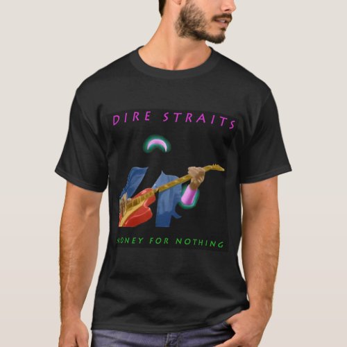 Dire straits colection _ logo_ Limited Edition  Pe T_Shirt