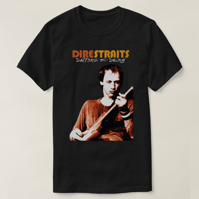 Dire Straits Guitar    T-Shirt (Design Front)