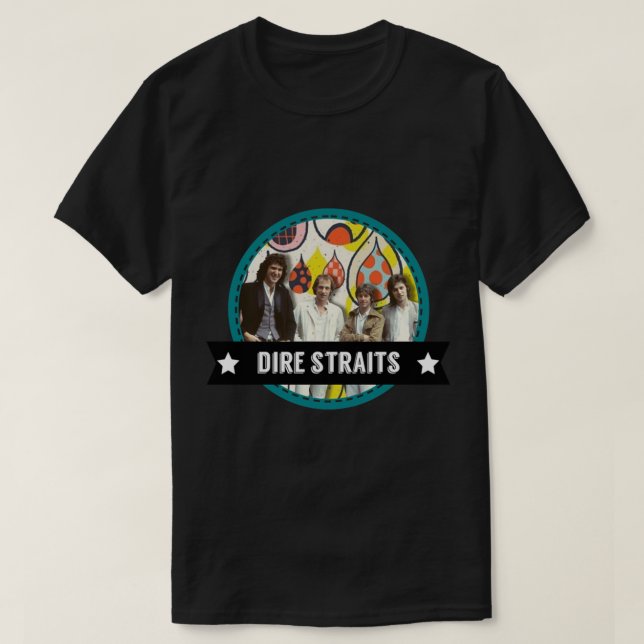 Dire-Straits merch    T-Shirt (Design Front)