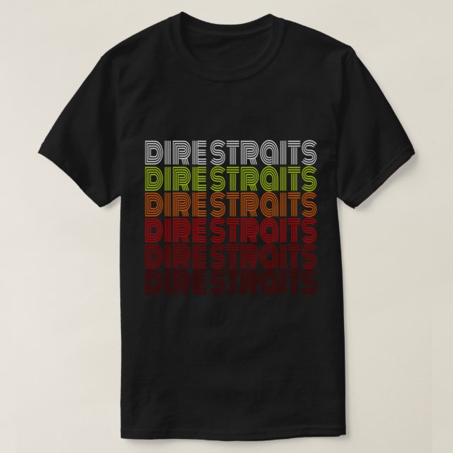 Dire Straits Millésime  classique T-Shirt (Design Front)