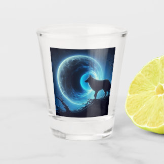 Dire Wolf wormhole Shot Glass