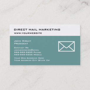 Direct Mail Marketing Business Cards