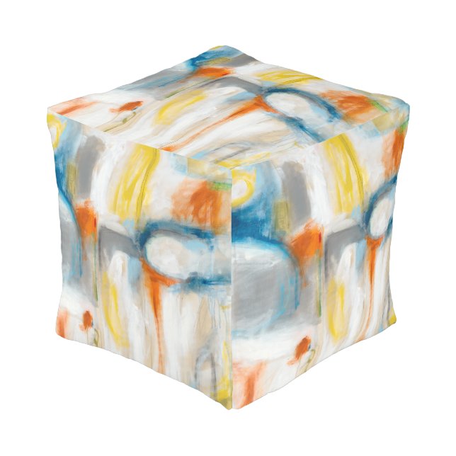 Direction I Pouf (Angled Front)