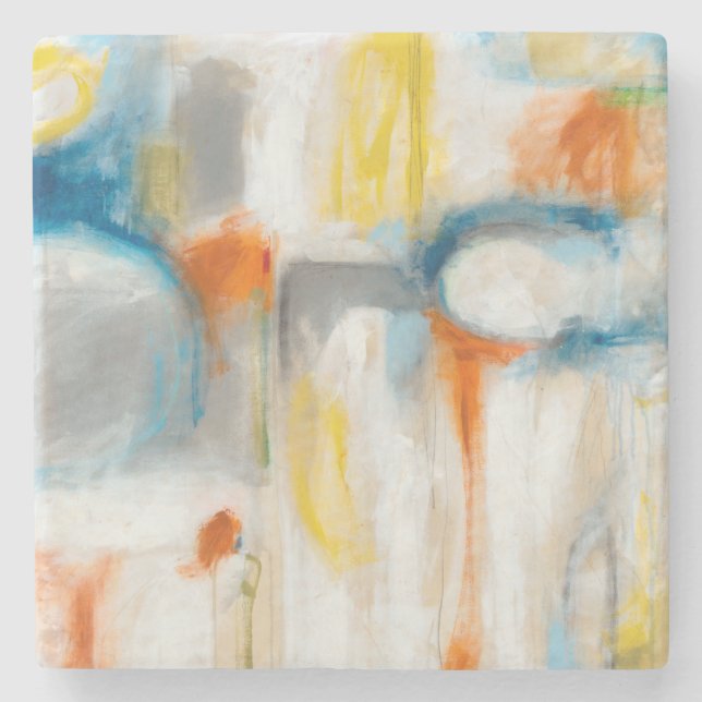 Direction I Stone Coaster (Front)