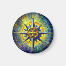 Direction in Chaos (Compass Rose)