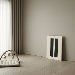 Direction™ Quiet Vertical Rhythm Wall Art Foam Board