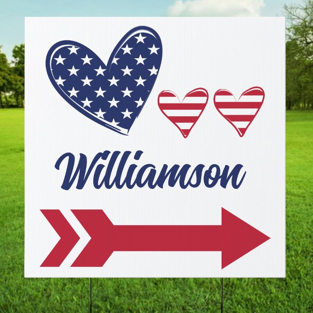 Direction Right Arrow Family Reunion Sign (Event Direction Sign. Great for your next faimly reunion get together. )
