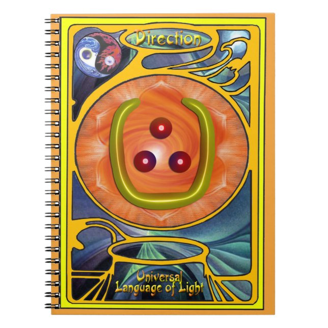Direction Symbol Art Notebook (Front)