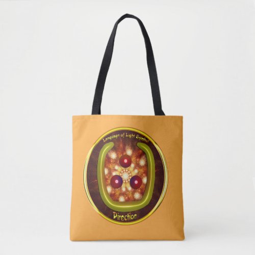 Direction Symbol Art Tote Bag