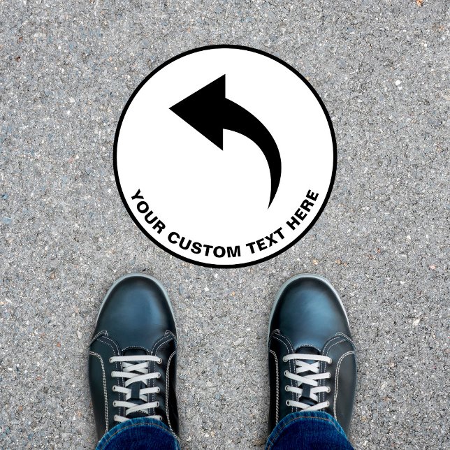 Directional Left Turn Arrow Floor Decals (Creator Uploaded)