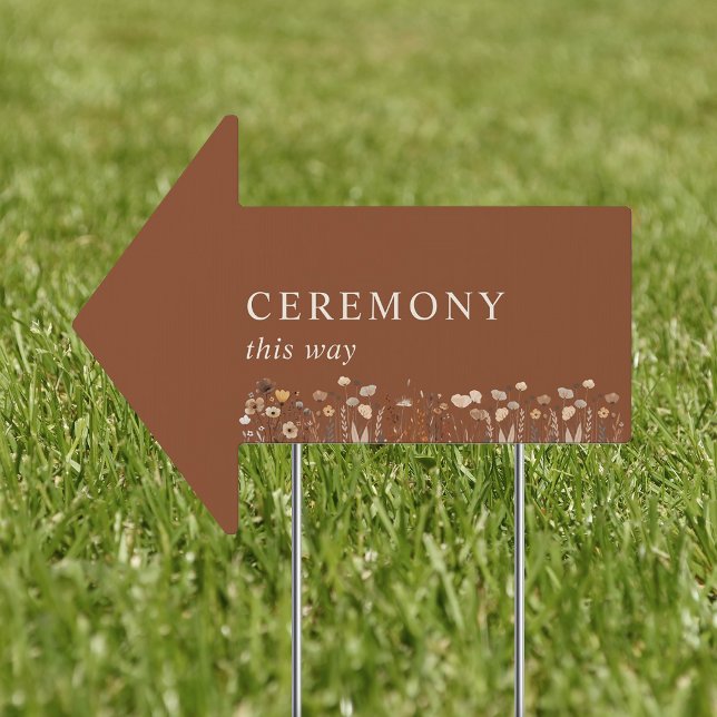 Directional Sign for Wedding Ceremony (Creator Uploaded)