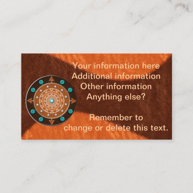 Directions Business Cards (Front)