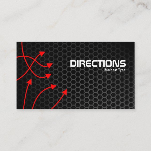 Directions - Spotlit Honeycomb Enclosure Card (Front)
