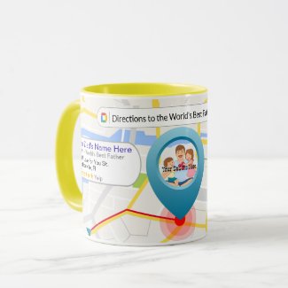 Directions to The World's Best Father Coffee Mug