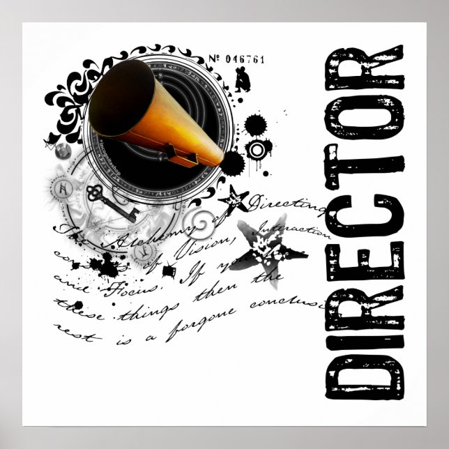 Director Alchemy Poster (Front)