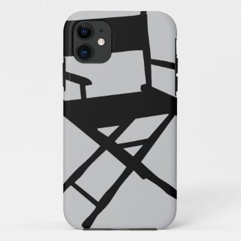 Director Chair Iphone 11 Case by LeSilhouette at Zazzle