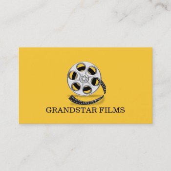 Director Clapperboard Film Movies Producer Business Card by imageO at Zazzle