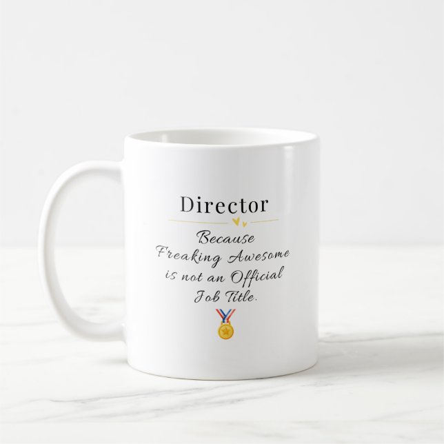 Director Coffee Mug (Left)