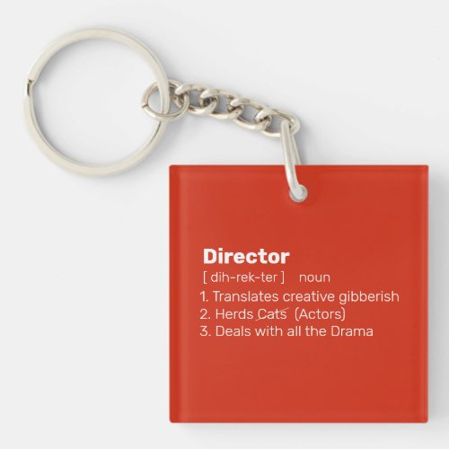 Director definition keychain