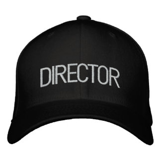 DIRECTOR EMBROIDERED BASEBALL HAT