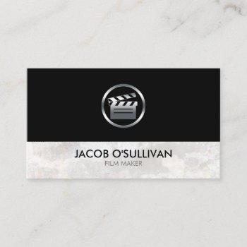Director Film Maker Business Card by businesscardsstore at Zazzle