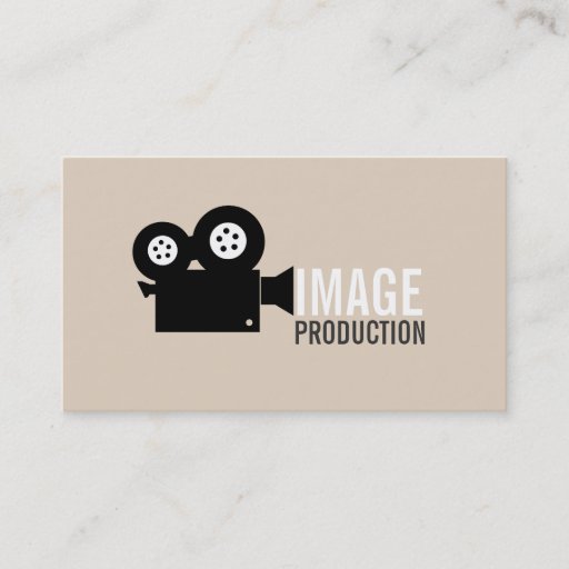 Customizable Director Film Movies Producer Production Business Cards