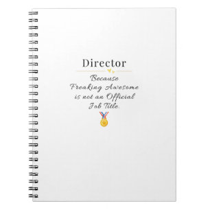 Director Notebook
