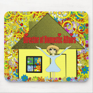 Director of Domestic Affairs - - Anime Mouse Pad