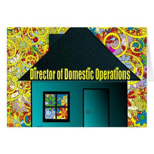 Director of Domestic Operations Cards (Front Horizontal)