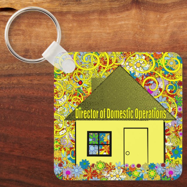 Director of Domestic Operations - Customized Keychain (Front)
