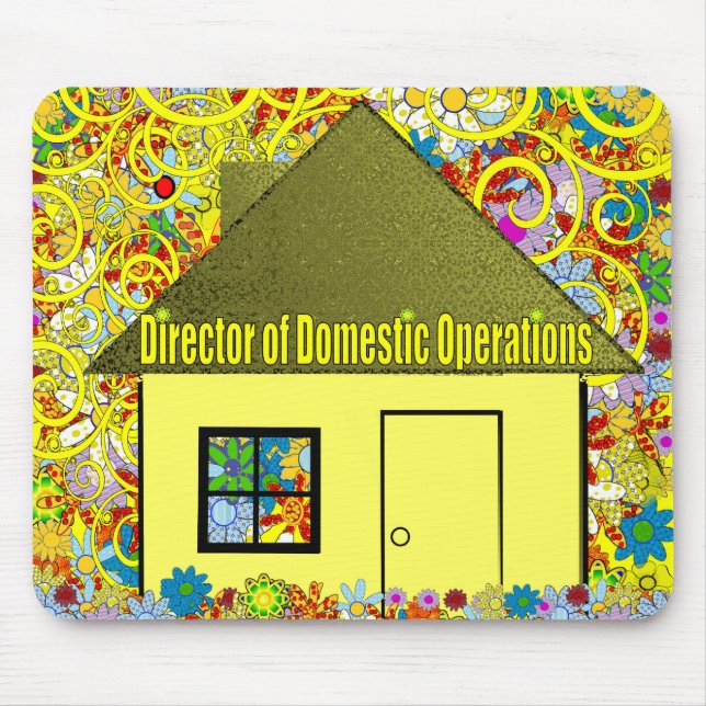 Director of Domestic Operations Mouse Pad (Front)