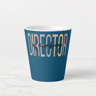 Director Of Nursing Boho Director Nurse  Latte Mug
