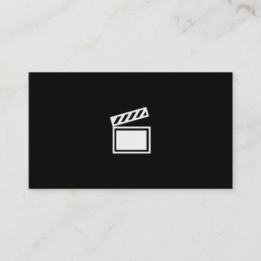 Customizable Director Producer Business Card Template