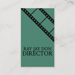 Director Producer Film Movie Editing Editor Maker Business Card
