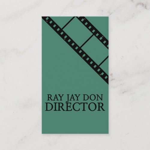 Director Producer Film Movie Editing Editor Maker Business Card