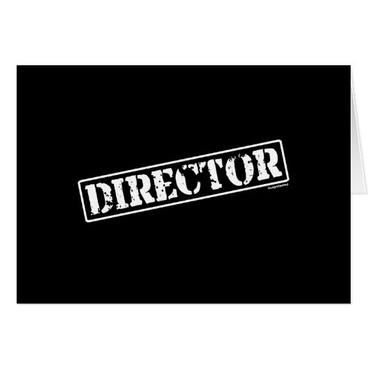 Director Stamp Cards (Front Horizontal)