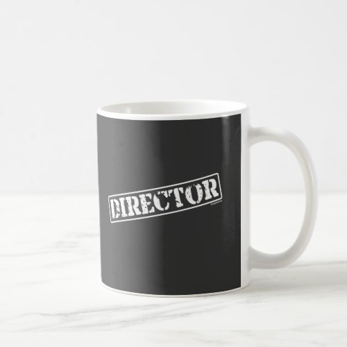Director Stamp Coffee Mug
