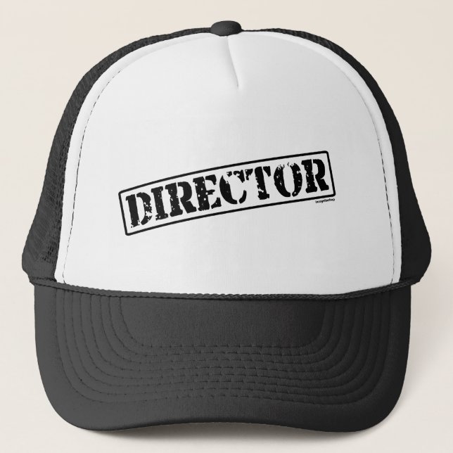 Director Stamp Trucker Hat (Front)